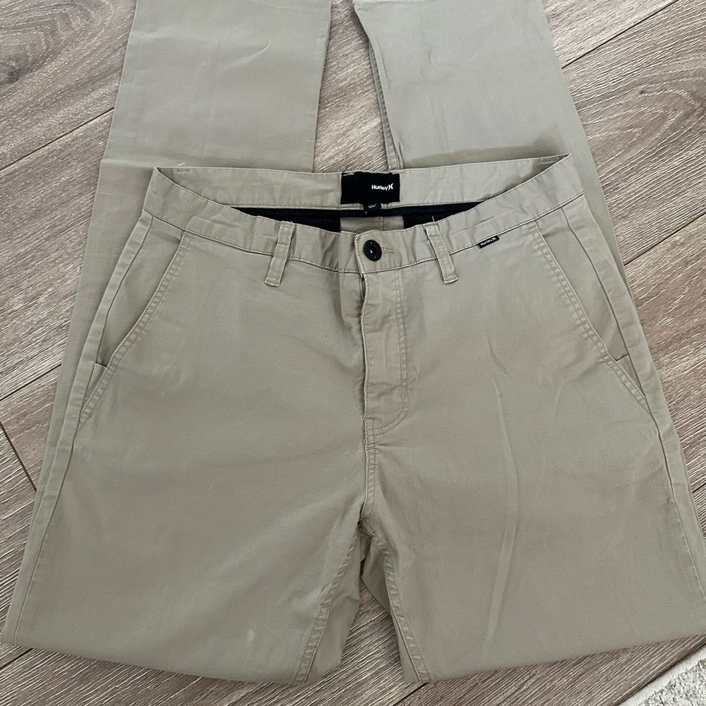 Hurley Men's Khaki Chinos
